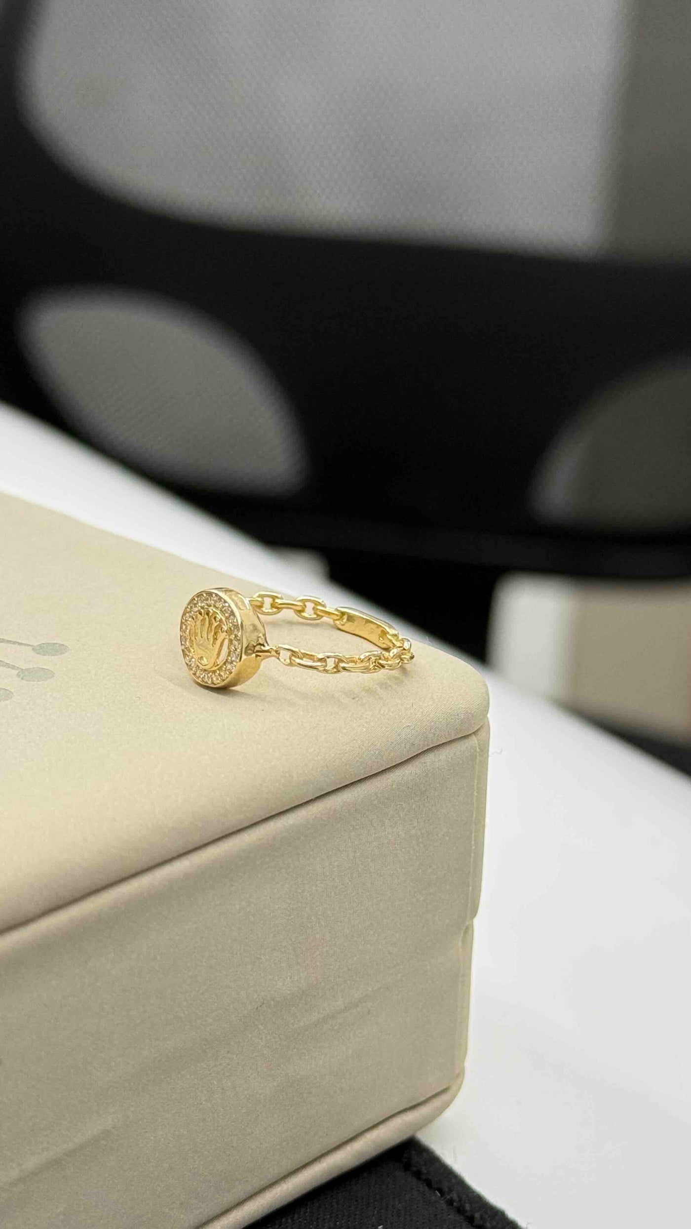Anillo Rx Zircon Blanco