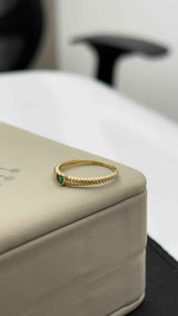 Anillo Rx Zircon Blanco