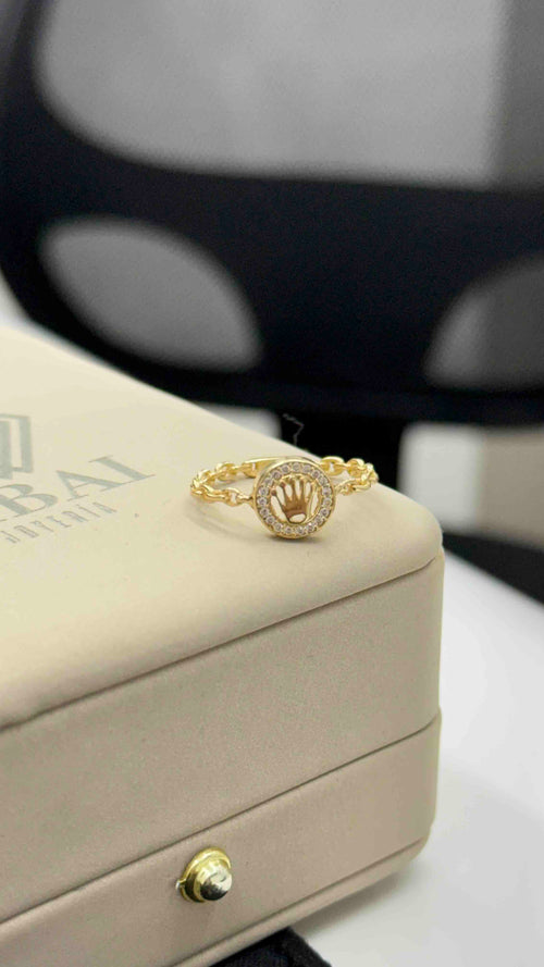 Anillo Rx Zircon Blanco