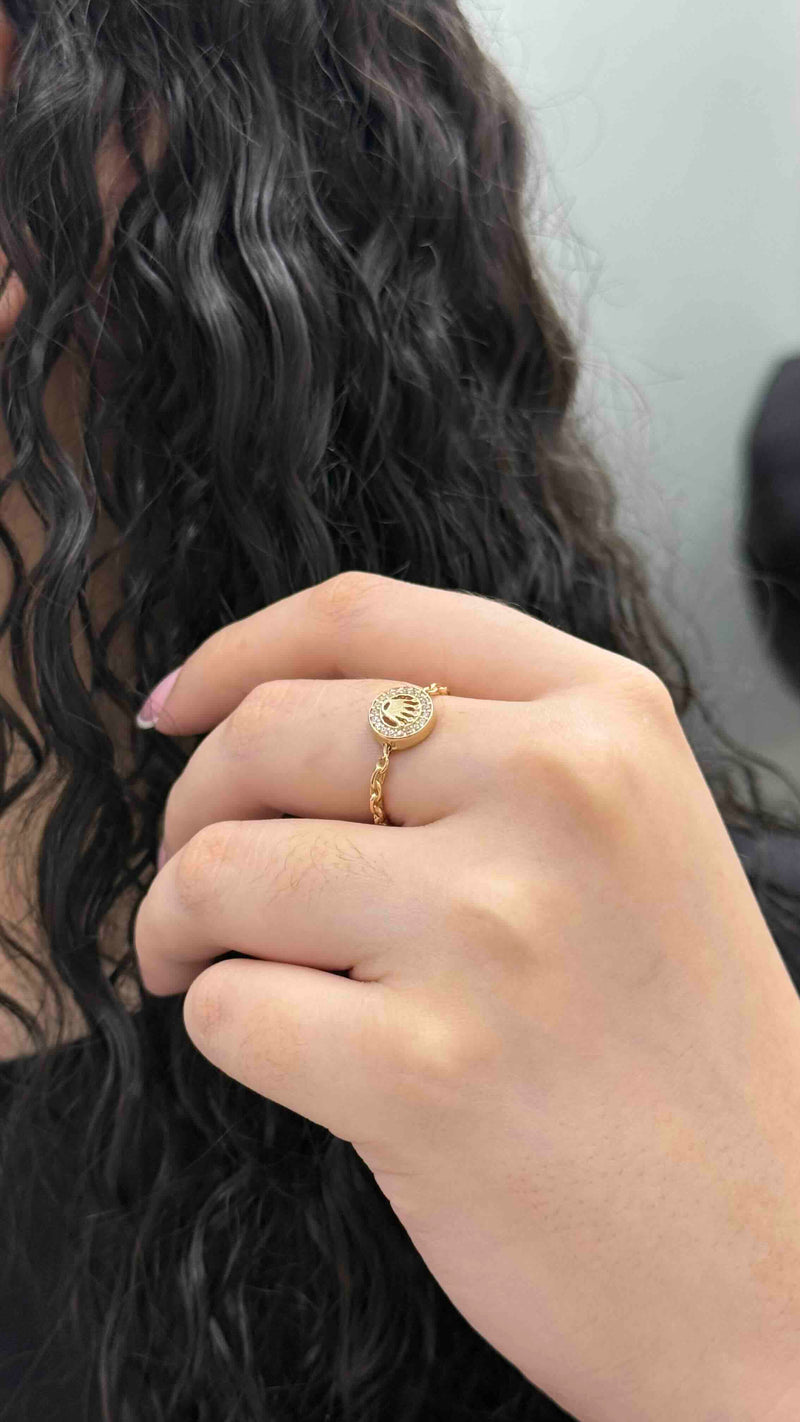 Anillo Rx Zircon Blanco