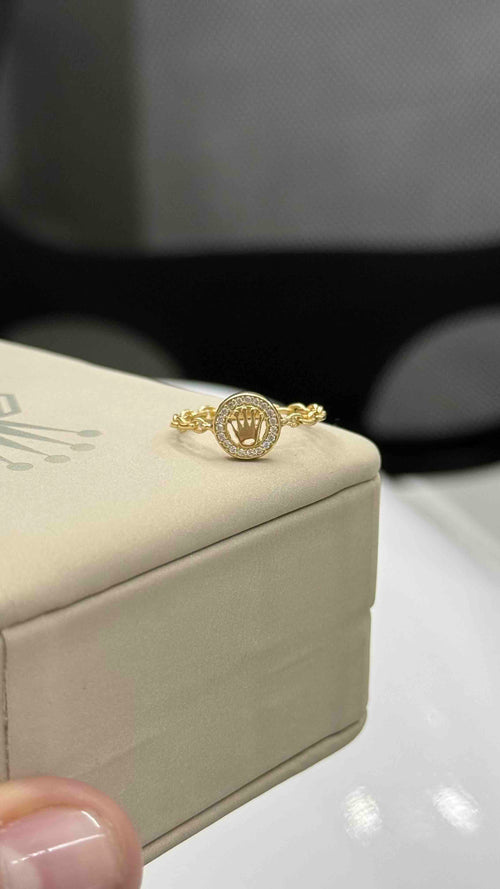 Anillo Rx Zircon Blanco