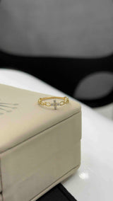 Anillo Tf Zircon Verde