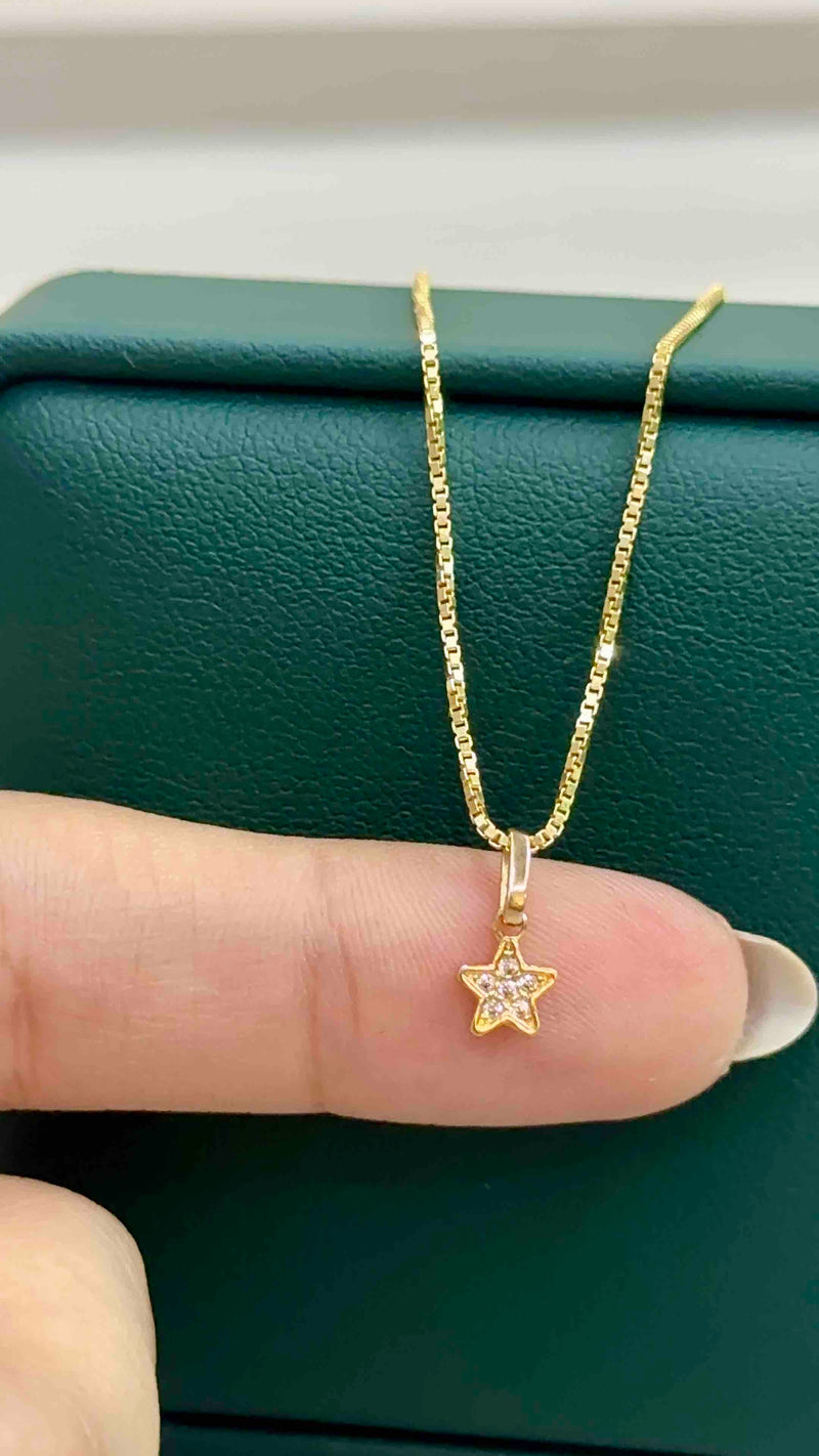DIJE ESTRELLA BLANCA