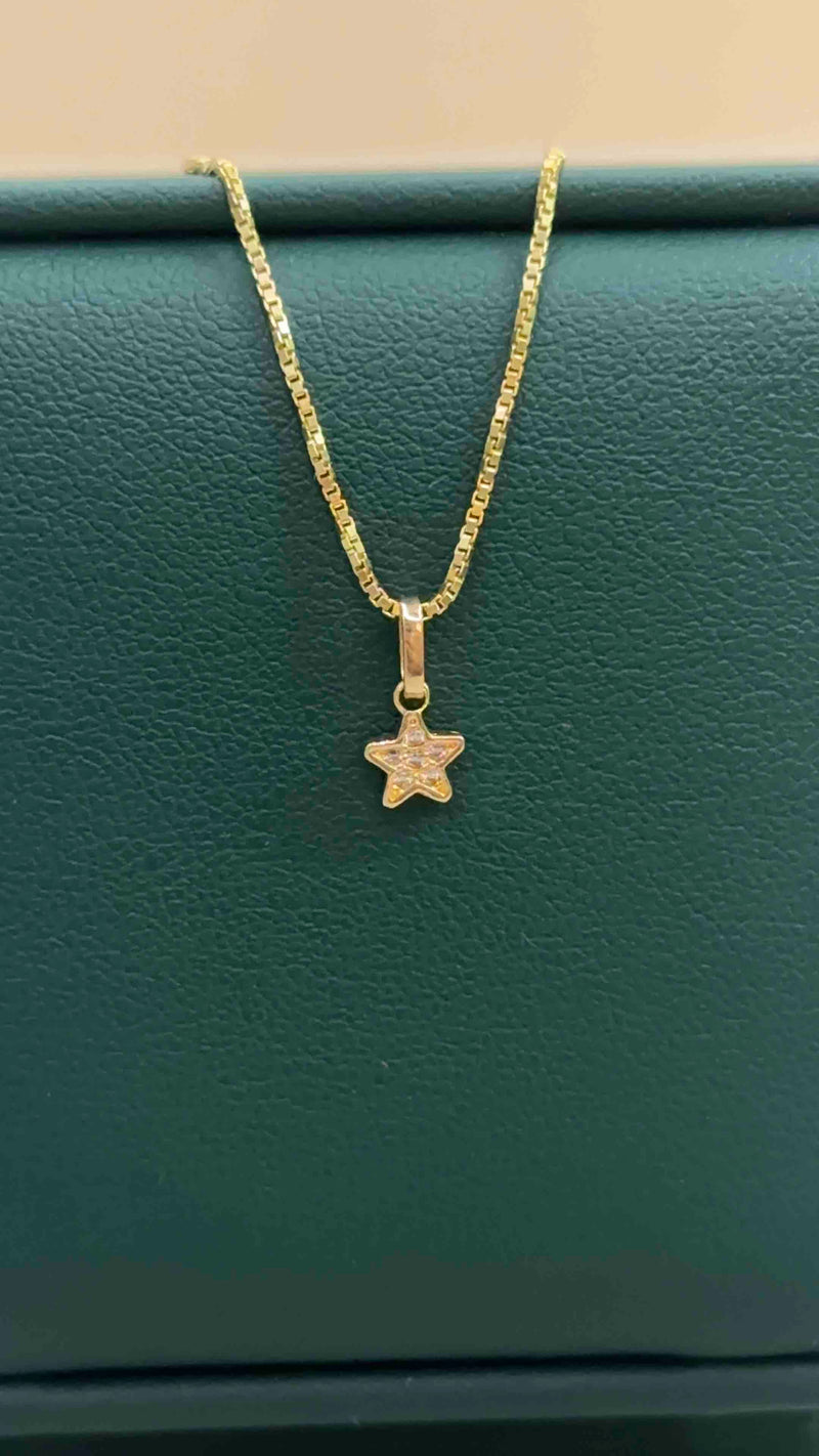 DIJE ESTRELLA BLANCA