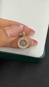 DIJE RX ZIRCON BL ORO AM 18K