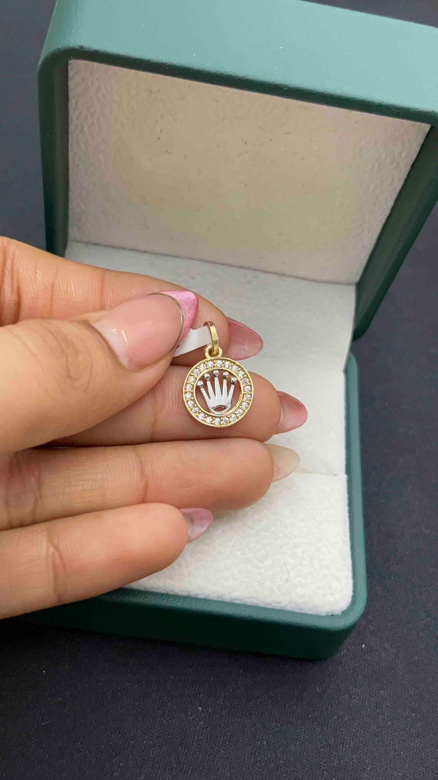 DIJE RX ZIRCON BL ORO AM 18K