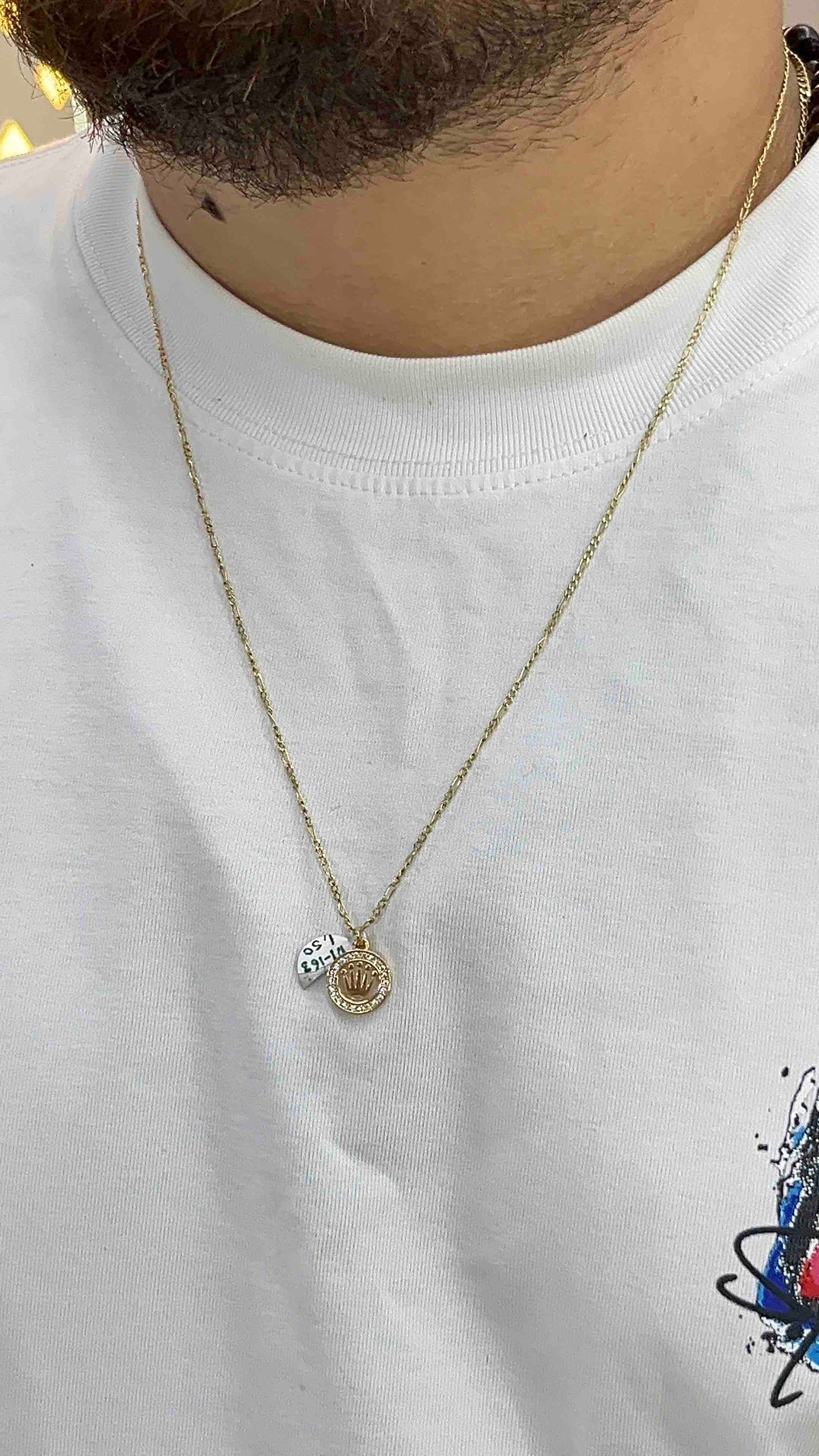 DIJE RX ZIRCON BL ORO AM 18K