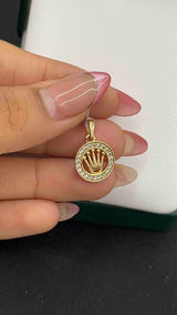 DIJE RX ZIRCON BL ORO AM 18K