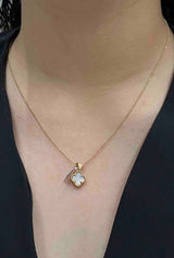 DIJE VC BLANCO ORO AM 18K