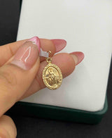 DIJE VIRGEN DE FÁTIMA ORO AM 18K