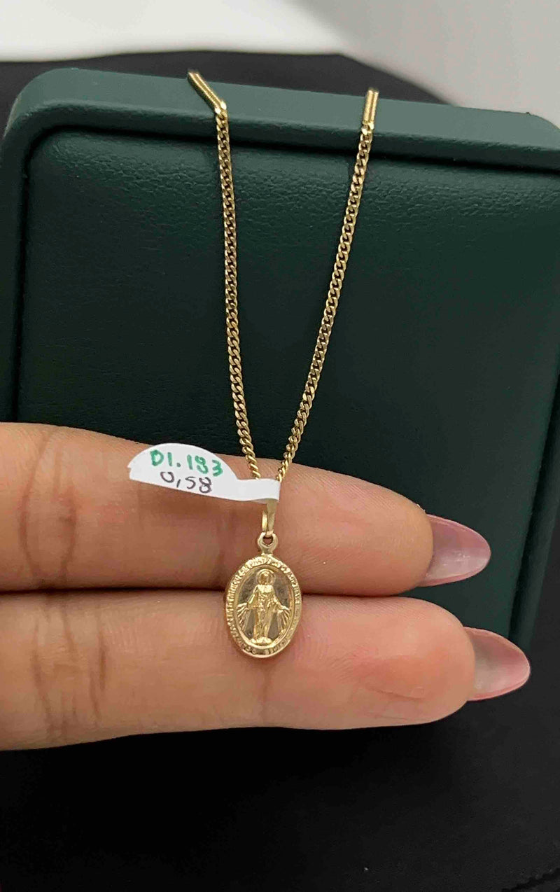 DIJE VIRGEN MILAGROSA BORDE