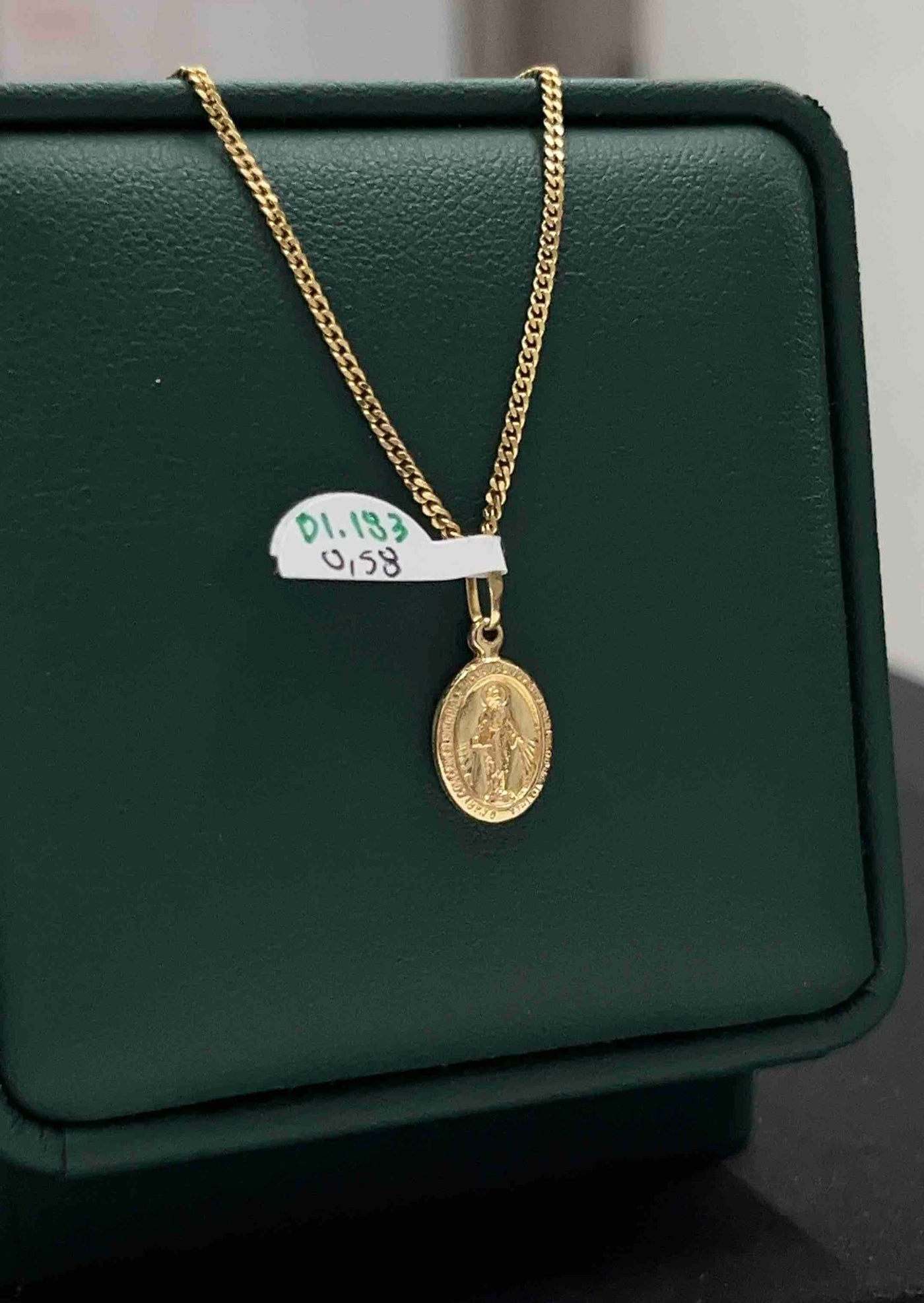 DIJE VIRGEN MILAGROSA BORDE