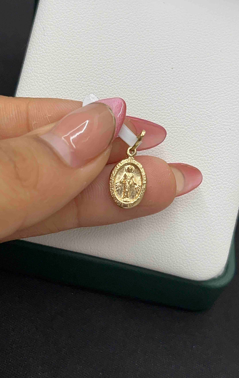 DIJE VIRGEN MILAGROSA BORDE
