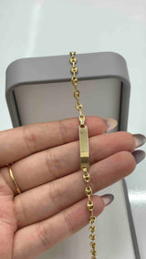 Pulso Gc 2,16gr / 18,5cm / 3,8mm / Oro Am 18k