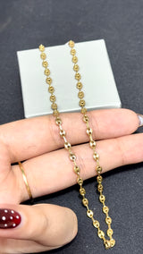 CADENA GUCCI / 4,3gr/ 3.2mm/ 36,5cm/ Oro Nacional 18k