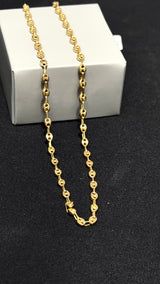 CADENA GUCCI / 4,3gr/ 3.2mm/ 36,5cm/ Oro Nacional 18k