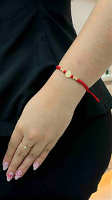 PULSERA CON HERRAJE B Y BALINES #4