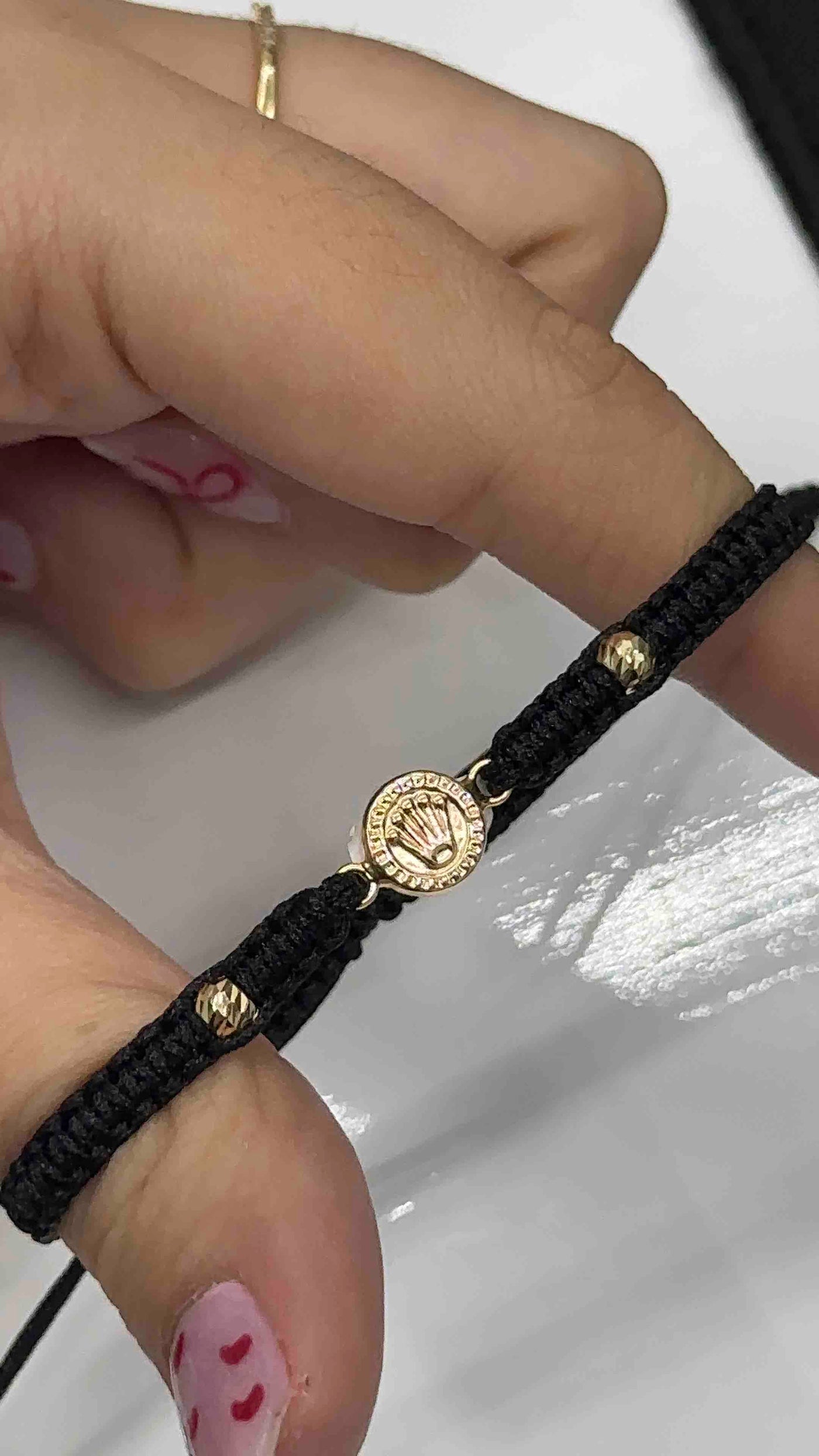 PULSERA CON HERRAJE RX Y BALIN DIAMANTADO #4