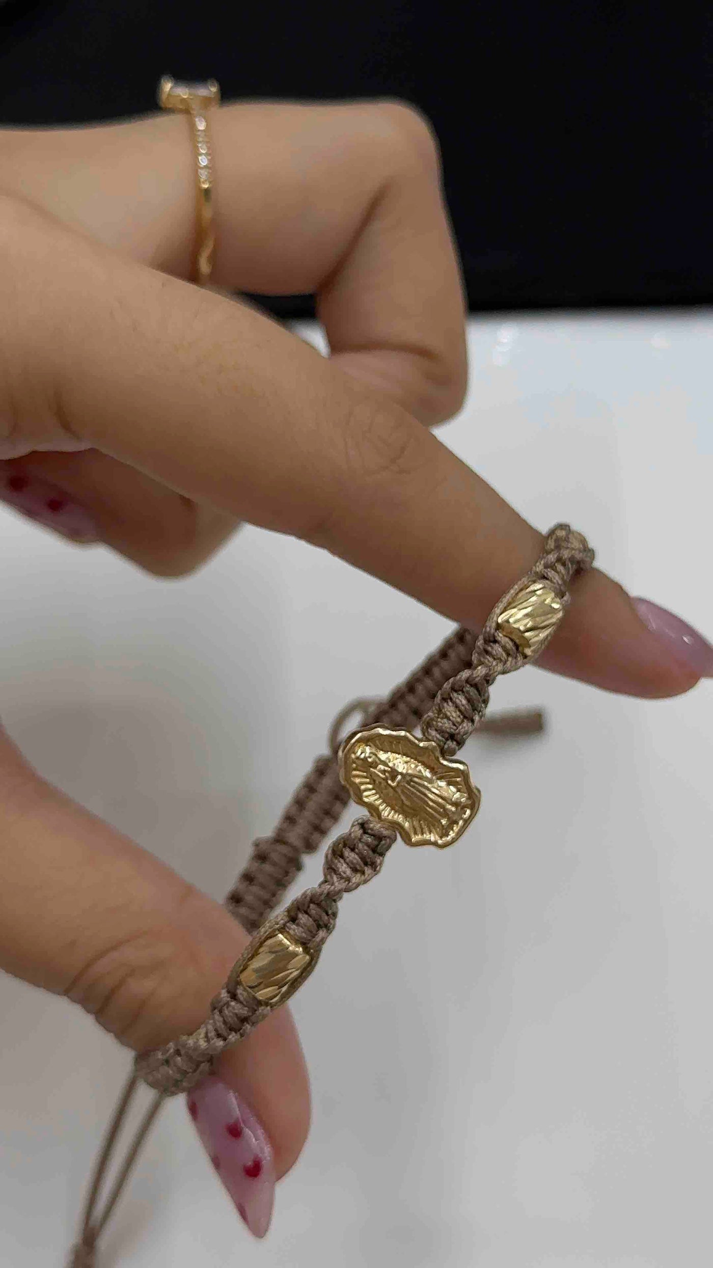 PULSERA CON HERRAJE VIRGEN DE GUADALUPE