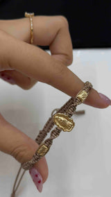 PULSERA CON HERRAJE VIRGEN DE GUADALUPE