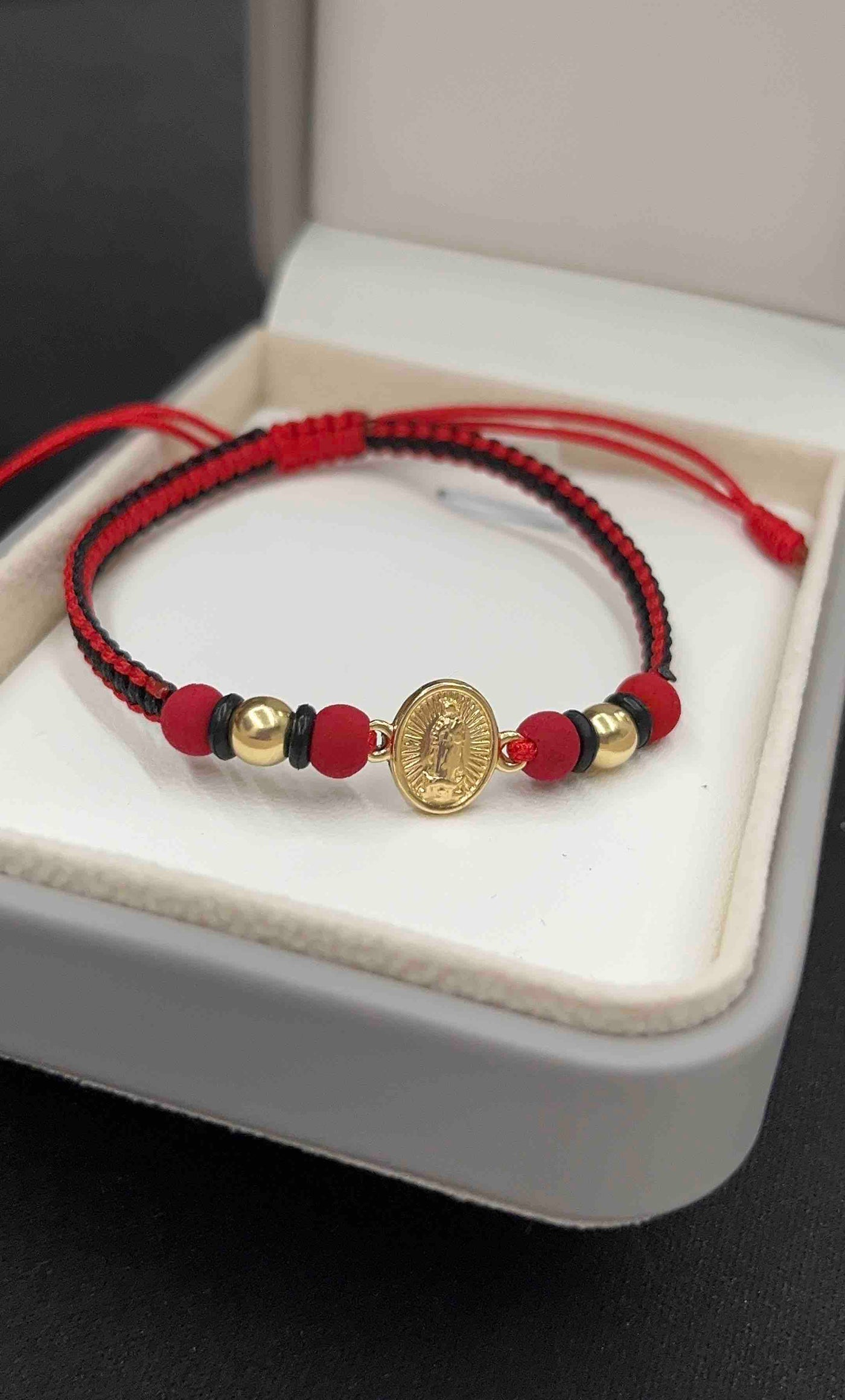 PULSERA DOS HILOS VIRGEN DE GUADALUPE