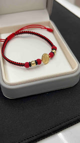 PULSERA DOS HILOS VIRGEN DE GUADALUPE