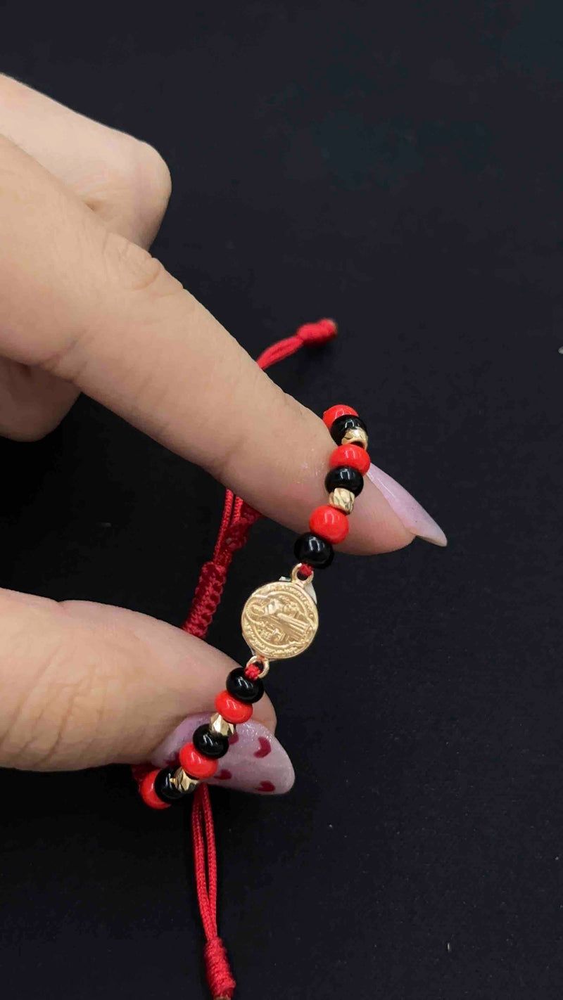 PULSERA PROTECCIÓN SAN BENITO PARA BEBÉS