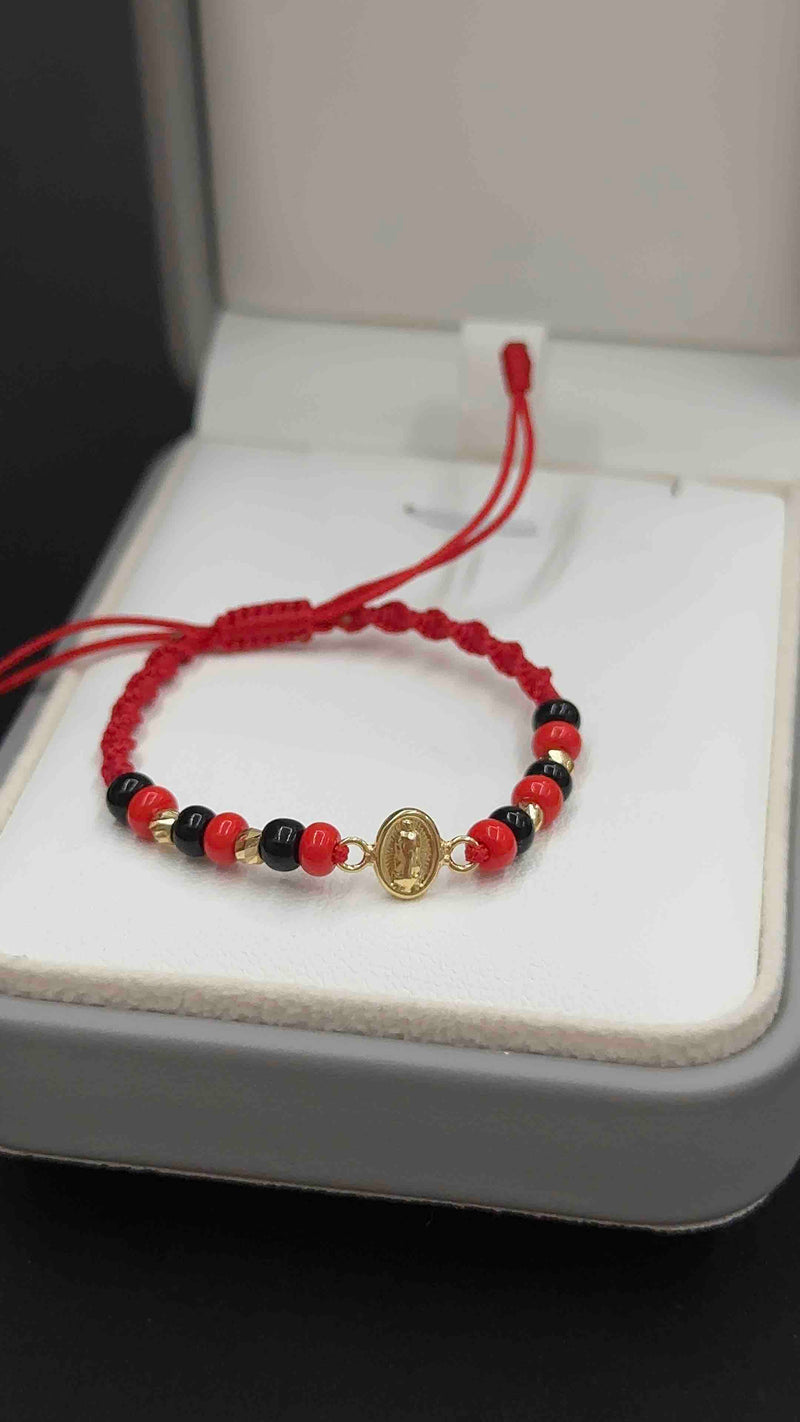 PULSERA PROTECCIÓN VIRGEN DE GUADALUPE PARA BEBE