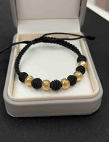 PULSERA TEJIDA NEOPRENO BALÍN DIAMANTADO #8
