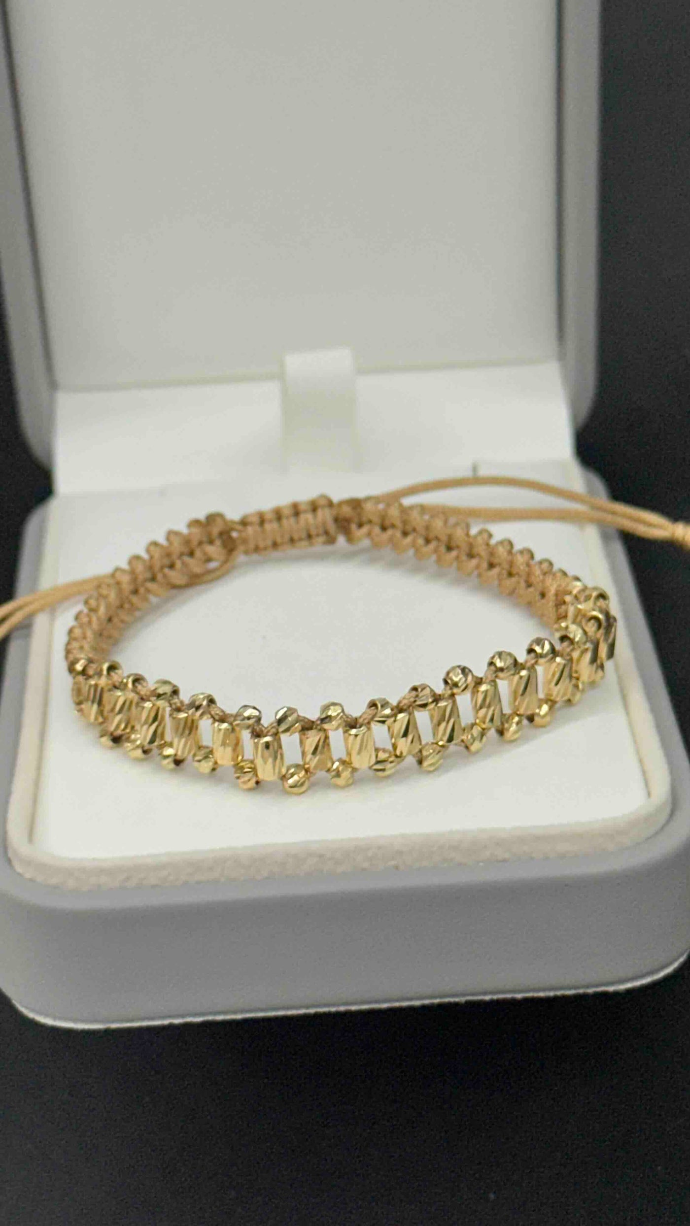 PULSERA TRES CARRILES CON CILINDROS