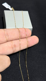 CADENA VENECIANA /1,30gr/ 0.10mm/ 50cm/ Oro Italiano 18k