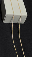 CADENA ESCALERA 3 OROS /1,53gr/ 1,3mm/ 50cm/ Oro Italiano 18k