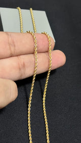 CADENA LAZO /2,94gr/ 2.18mm/ 50cm/ Oro Italiano 18k