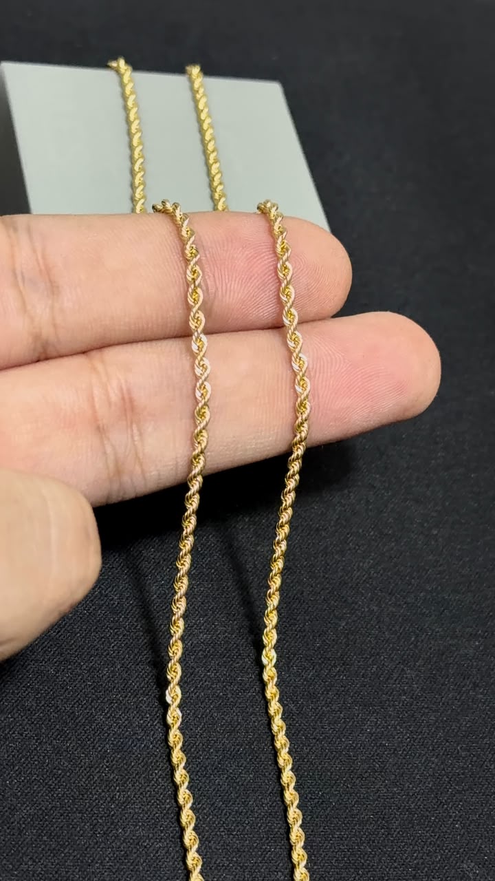 CADENA LAZO /2,94gr/ 2.18mm/ 50cm/ Oro Italiano 18k