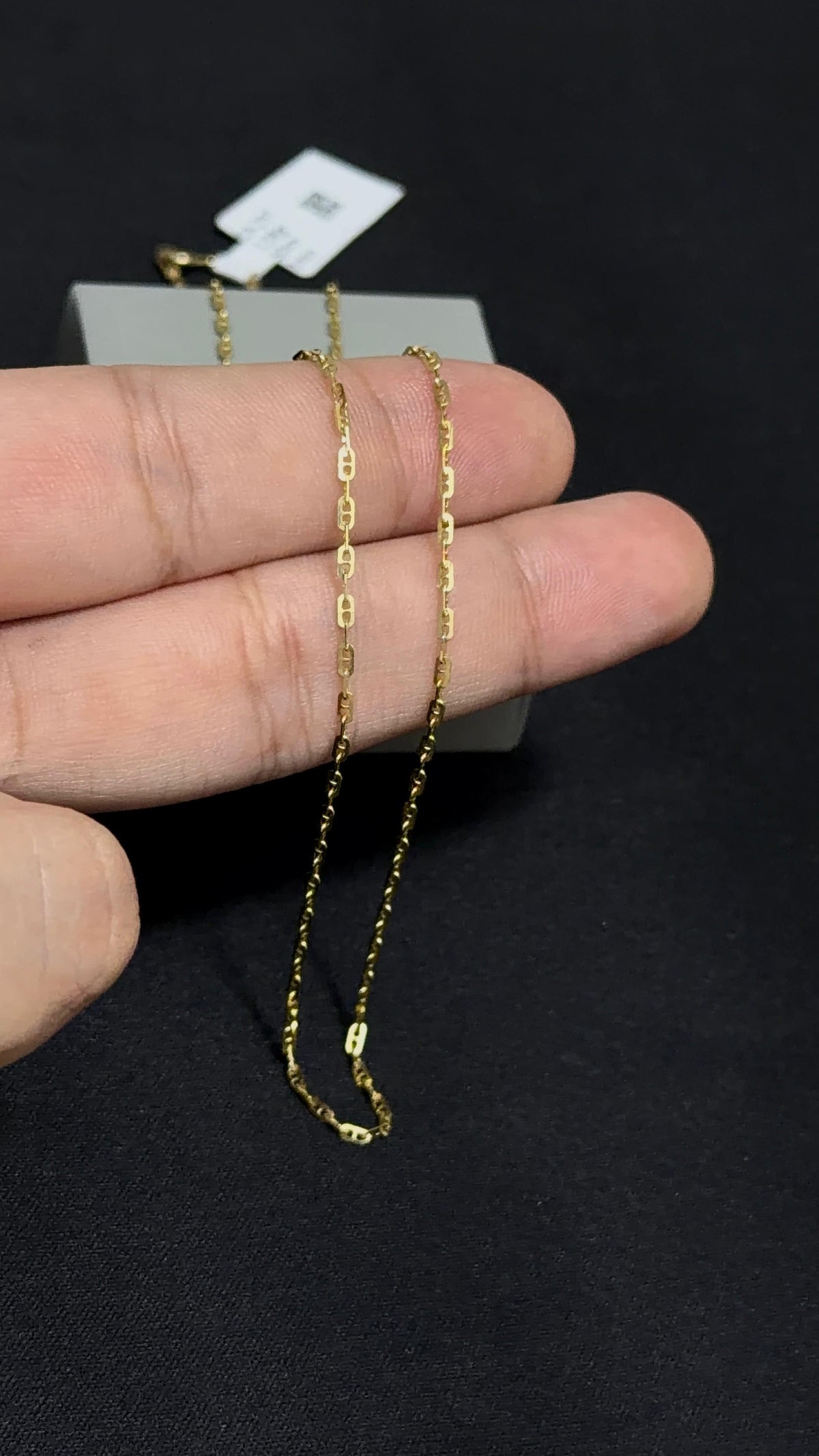 CADENA ROLON /3,09gr/ 1mm/ 50cm/ Oro Italiano 18k