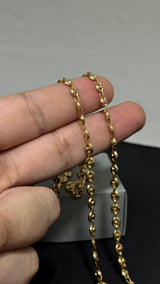 CADENA GUCCI DIAMANTADA / 11,72gr/ 4.36mm/ 60cm/ Oro Nacional 18k
