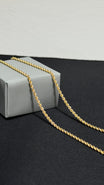 CADENA LAZO/ 3,5gr/ 2.15mm/ 60cm/ Oro Italiano 18k