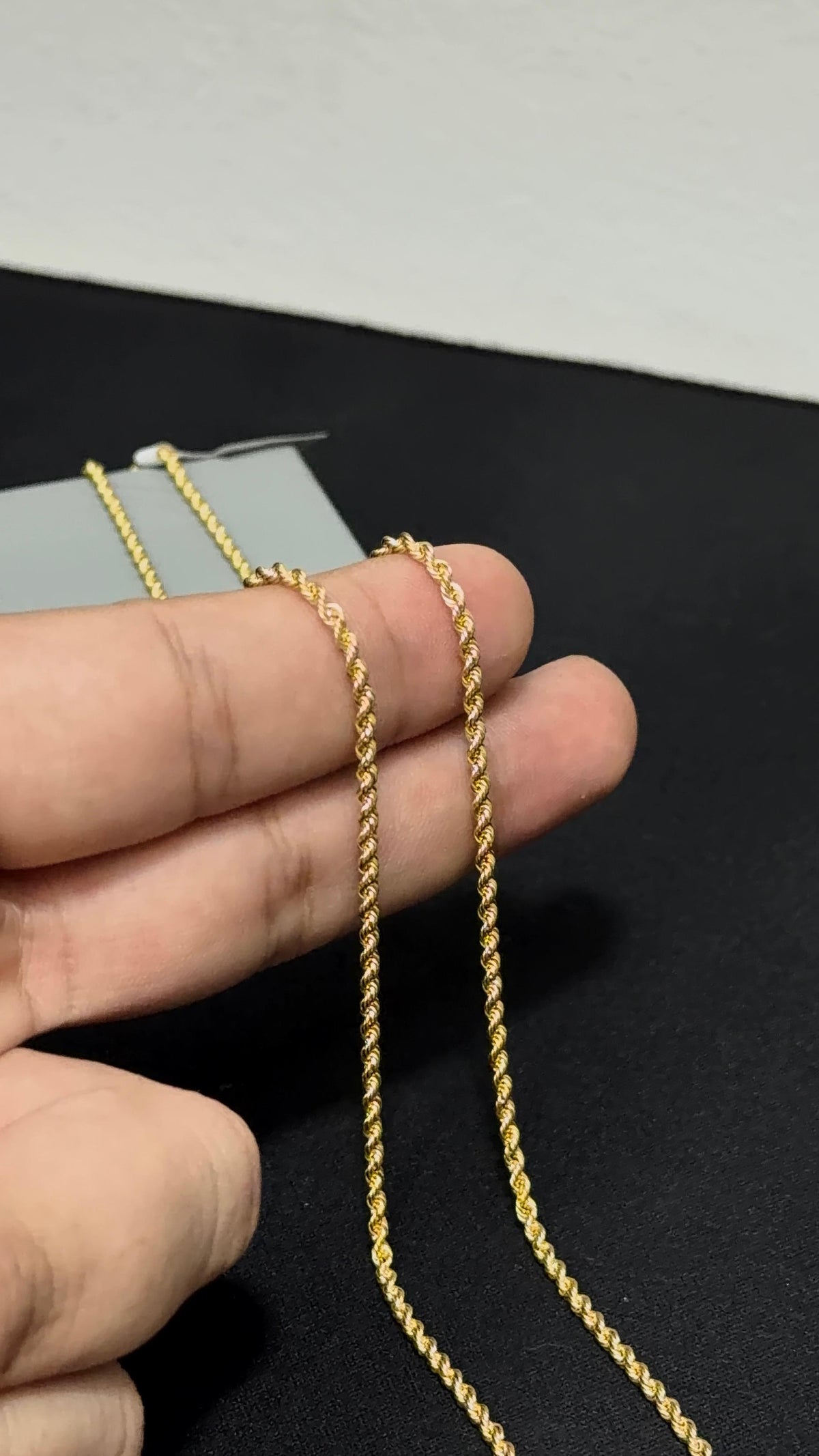 CADENA LAZO/ 3,5gr/ 2.15mm/ 60cm/ Oro Italiano 18k