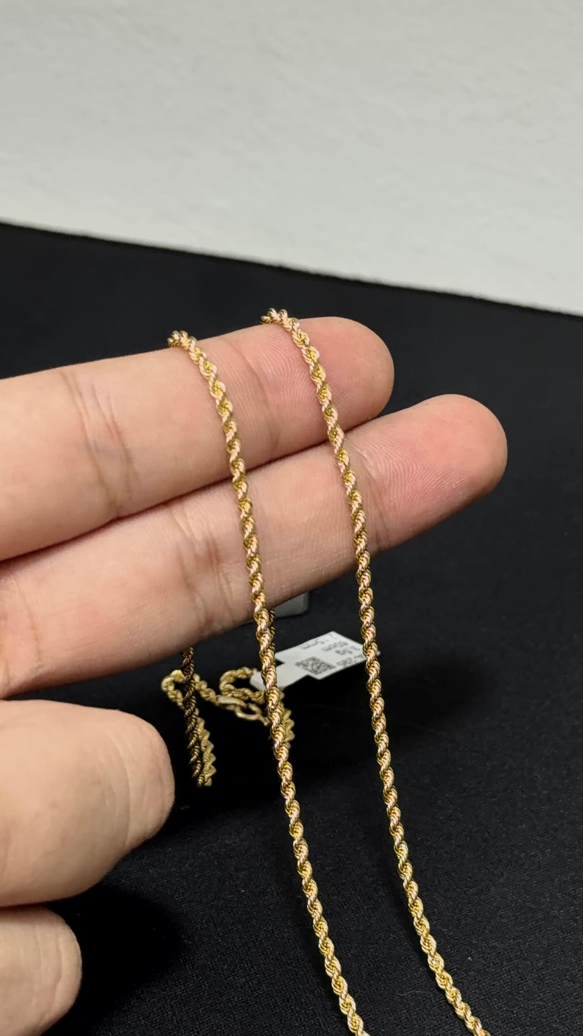 CADENA LAZO/ 3,5gr/ 2.15mm/ 60cm/ Oro Italiano 18k