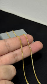 CADENA FRANCO/ 4,0gr/ 1.6mm/ 60cm/ Oro Italiano 18k