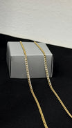 CADENA CUBANA/ 2,8gr/ 2.4mm/ 60cm/ Oro Italiano 18k