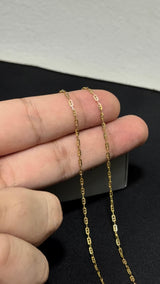 CADENA ROLON/ 3,69gr/ 1.5mm/ 60cm/ Oro Italiano 18k