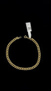 PULSERA CUBANA / 1,75gr/ 4,32mm/ 19cm/ Oro Italiano 18k
