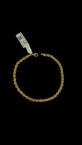 PULSERA LAZO / 2,65gr/ 3,30mm/ 19cm/ Oro Italiano 18k