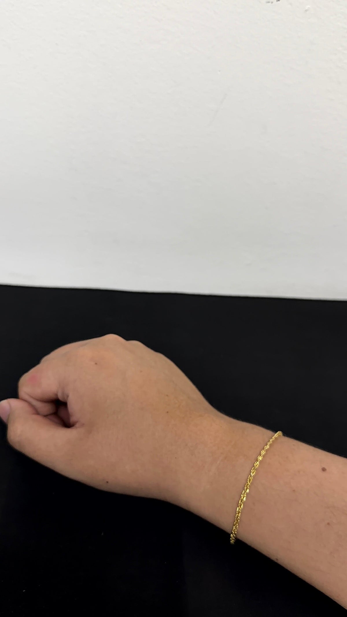 PULSERA TRENZA / 2,46gr/19,5cm/ Oro Italiano 18k