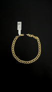 PULSERA CUBANA / 2,50gr/ 5,25mm/ 19cm/ Oro Italiano 18k