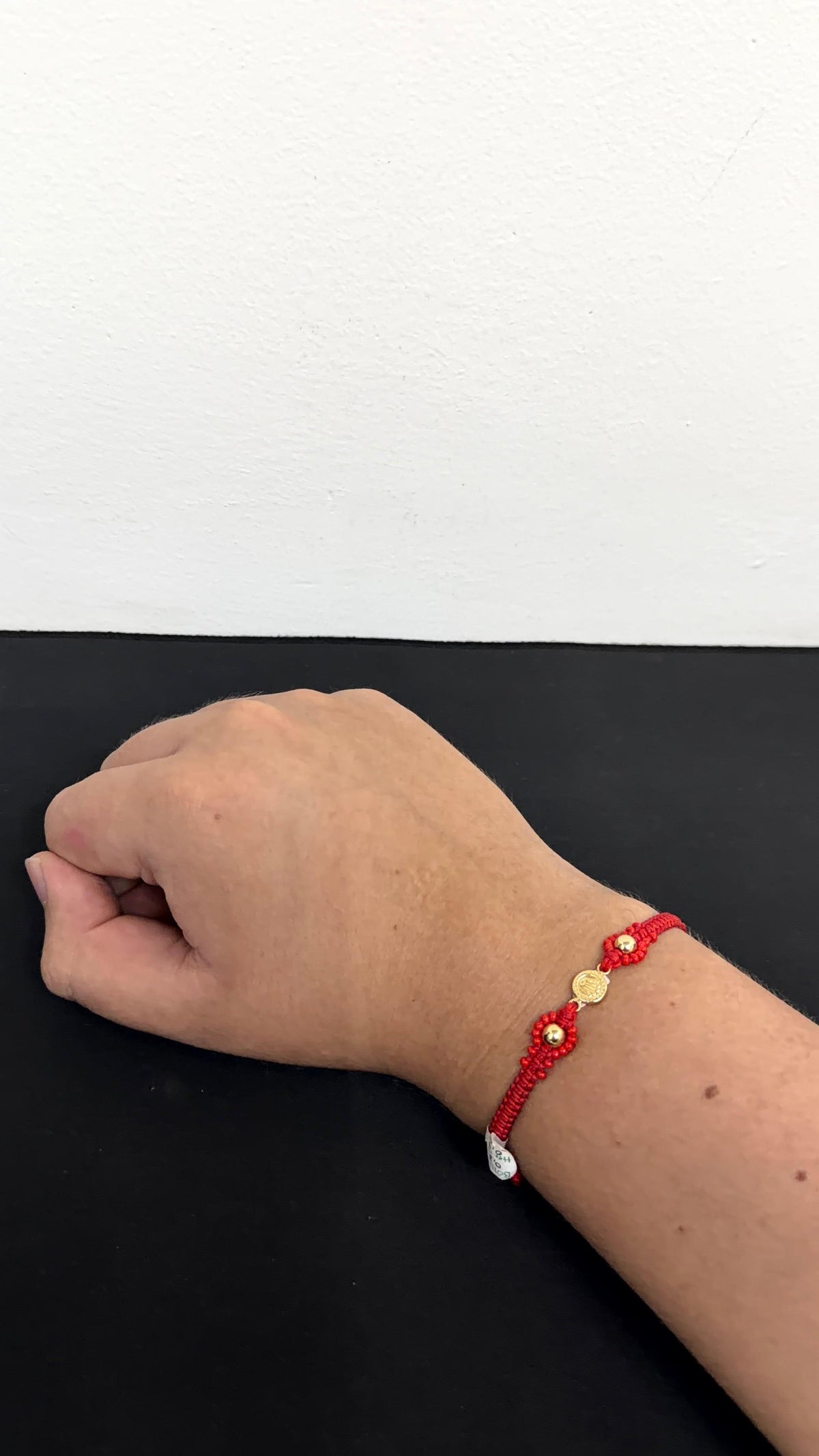 PULSERA TEJIDA HERRAJE RX / 0,7gr/ Oro Nacional 18k
