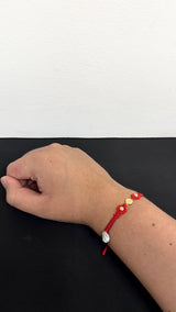 PULSERA TEJIDA HERRAJE RX / 0,7gr/ Oro Nacional 18k