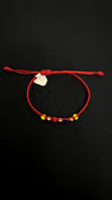 PULSERA TEJIDA SELECCION COLOMBIA / 0,9gr/ Oro Nacional 18k