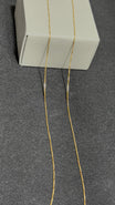 CADENA VENECIANA /1,30gr/ 0.10mm/ 50cm/ Oro Italiano 18k